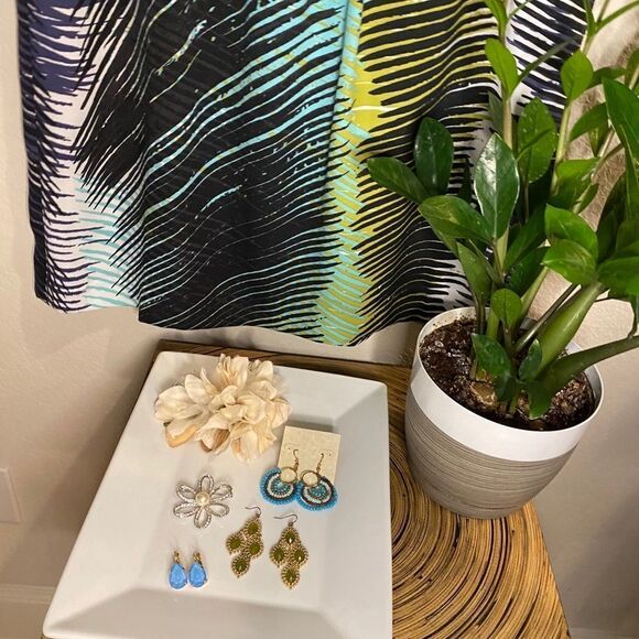 Loft Striped Skirt Sz 6 - Picture 8 of 8